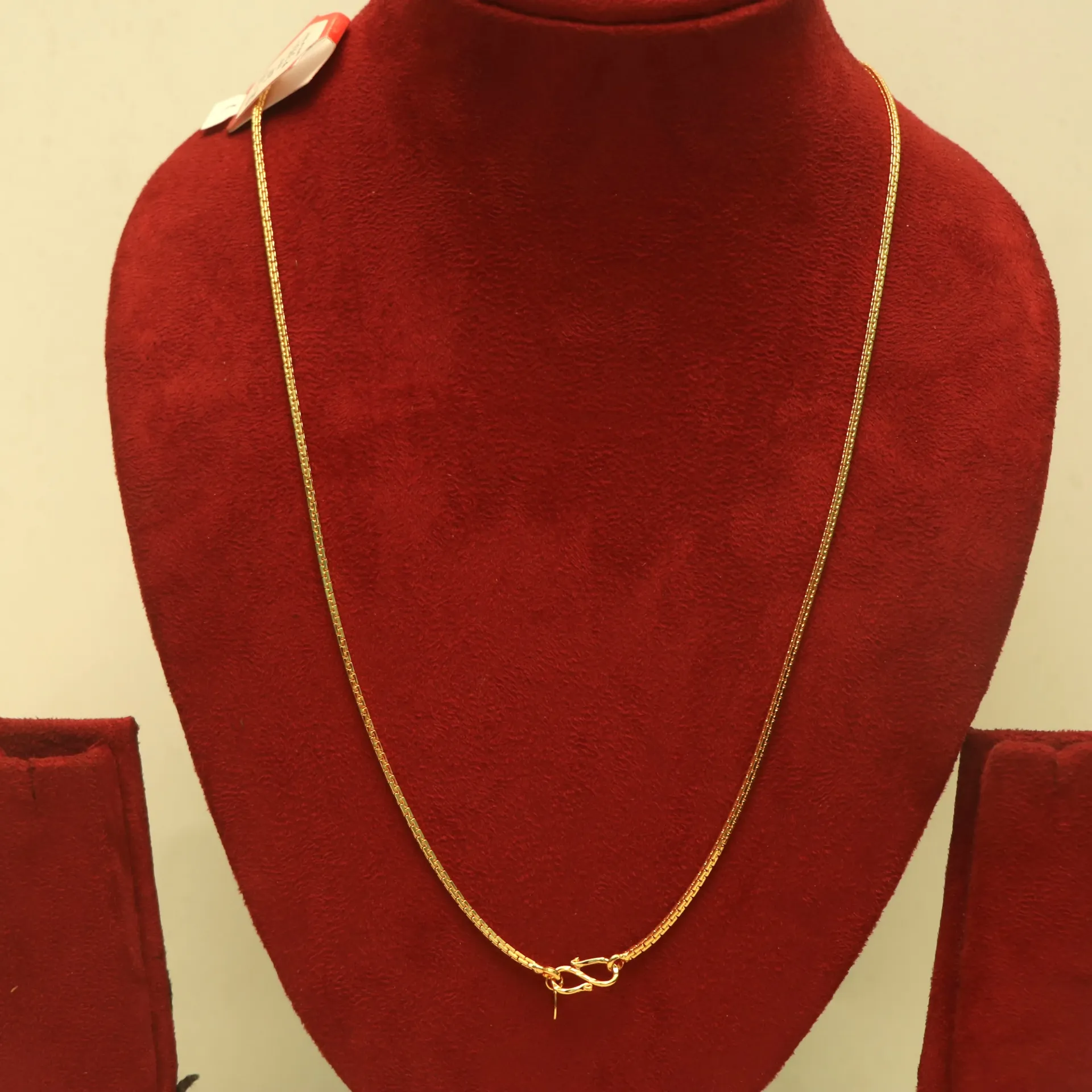 [NECKLACES-00774] Arihant Royal Textured Faceted Statement Chain