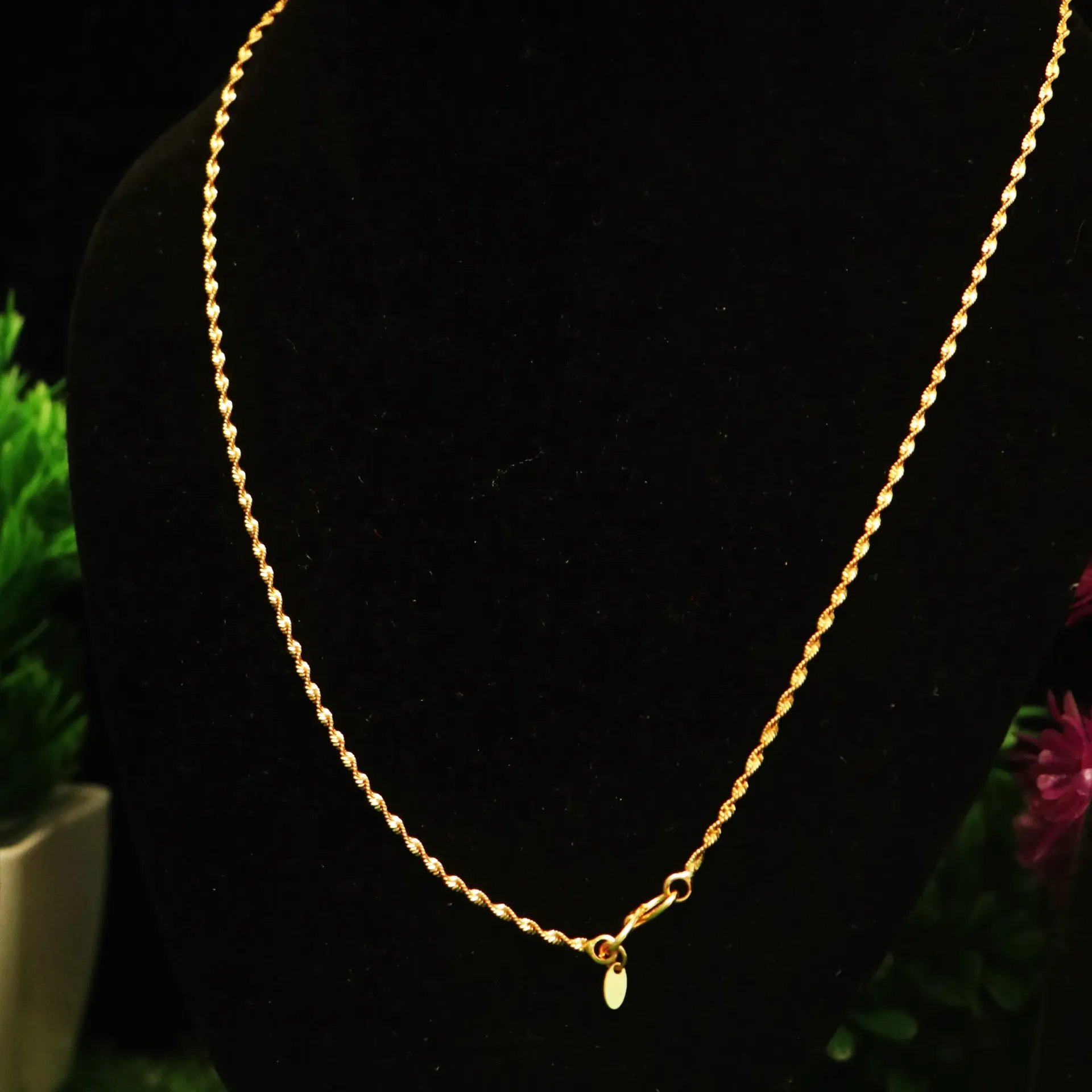 [NECKLACES-00777] Arihant Silk-Twist Delicate Daily Wear Chain